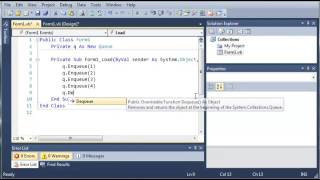 Visual Basic Tutorial 83 Queues 