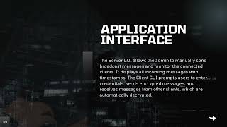 Java-Based Client-Server Chat Application with AES Encryption and User Authentication