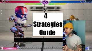 SF6 - 4 Dhalsim Strategies Guide Tutorial