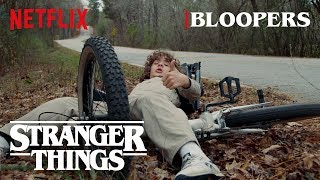Stranger Things Season 2 Bloopers | Netflix