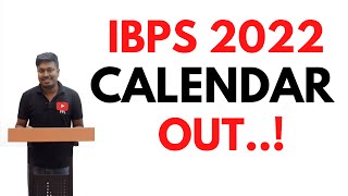 IBPS Calendar 2022-23 | Official date announced ..!