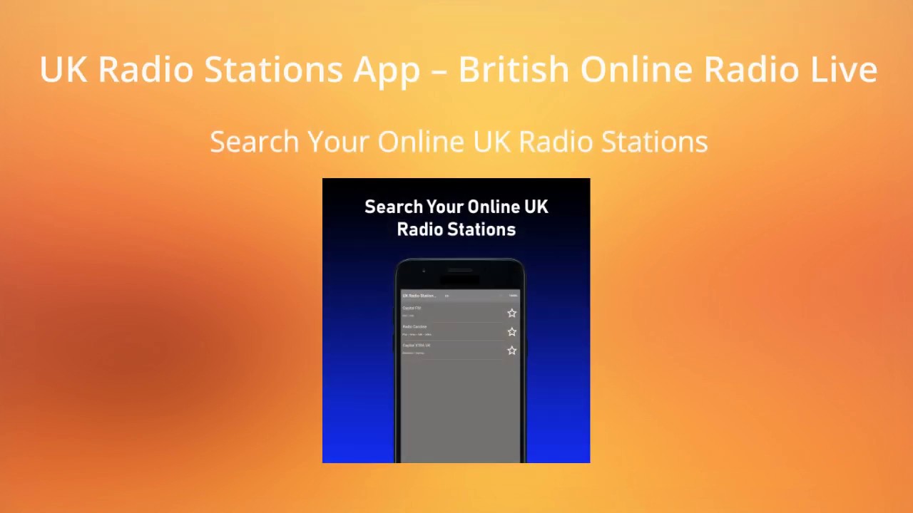 UK Radio Stations App – British Online Radio Live - YouTube