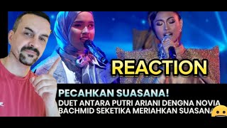 reaction Putri Ariani X Novia Bachmid - Rahmatun Lil Alameen  GTV LOVE MUSIC KONSER RAMADAN reaction