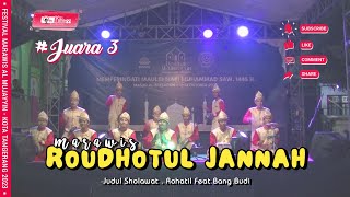 MARAWIS ROUDHOTUL JANNAH || FESTIVAL MARAWIS AL MUJAYYIN - KOTA TANGERANG 2023