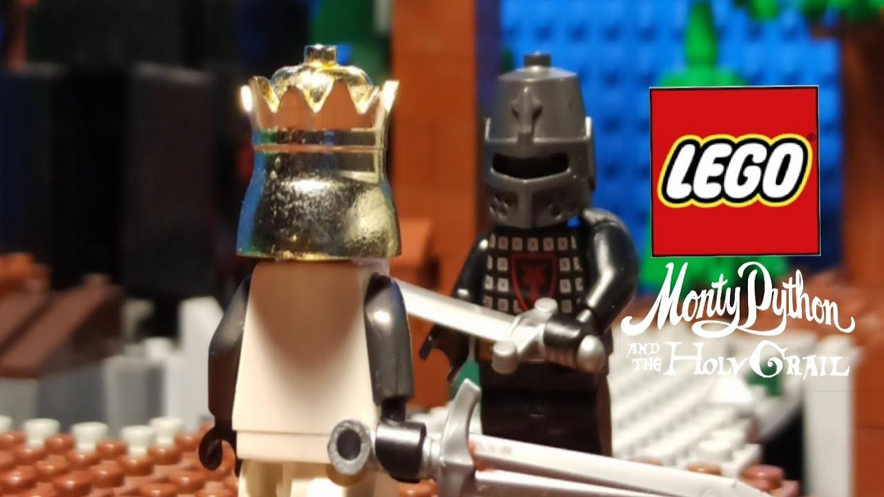 Lego Monty Python And The Holy Grail - Black Knight - YouTube