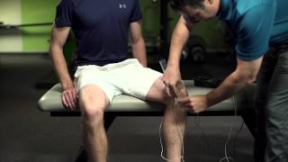 Marc Pro Knee Placement for Tennis