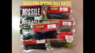 Northeast Bass Fishing - Bass Pro Spring Sale Trip! Zoom! Missile Baits! Rapala!