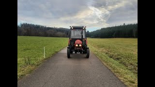 Zetor 7011 Major /go pro /driver view