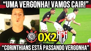 BENJA RASGA O VERBO APÓS A DERROTA DO CORINTHIANS ! \