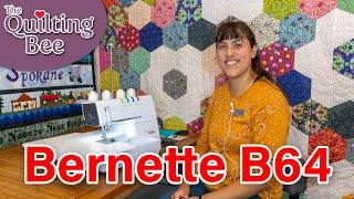 Bernette B64 Airlock Overlocker Overview & Demo with Grace
