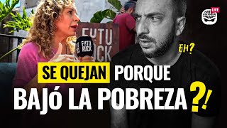 Periodistas explican porque ES MALO que Milei baje la pobreza