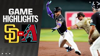 Padres vs. D-backs Game Highlights (5/4/24) | MLB Highlights