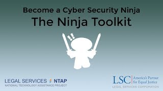Become a Cybersecurity Ninja Series: The Ninja Toolkit