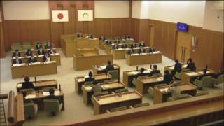 平成29年松原市議会第1回定例会（第2日目）代表質問：2.日本共産党（福嶋議員）