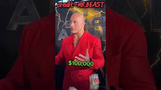 @Mr.Beast the Rock vs mr.beast for $100,000(credit–MR.BEAST)
