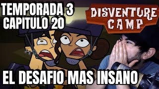 CAMPAMENTO DESVENTURA CAPITULO 20 ALL STARS TEMPORADA 3 REACCION