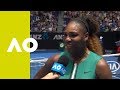 Download Serena Williams on-court interview (1R) | Australian Open 2019 In Mp4 3Gp Full HD Video