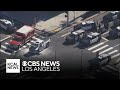 Pursuit crash causes Hollywood Boulevard closure during rush hour