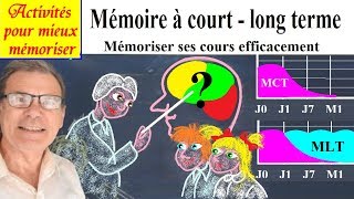 Mémoire à court et long terme et méthode pour mémoriser ses cours # 19