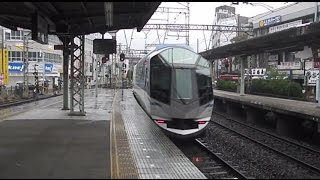 近鉄しまかぜ　河内山本駅通過