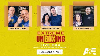 Extreme Unboxing: Live Q&A with the Cast @ 4pm ET | A&E