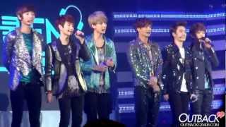 121202 KBS Cool FM 나눔콘서트 EXO-K 무대 밑 + 토크 + 인사