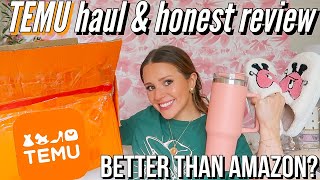 TEMU vs. AMAZON: is it *really* cheaper/better??? $400 Haul + Review!