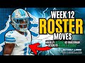 Detroit Lions ANNOUNCE Roster Moves Ahead Of Week 12 Matchup!