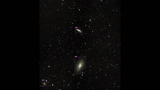 AI-powered observation of M81 and M82 galaxies with a Vespera smart telescope, 1/3/2023