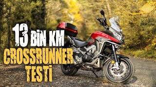 Honda Crossrunner 13 bin km Yol Testi...