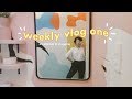 my first weekly vlog: errands and book sales 📚💘 | Ina Louise