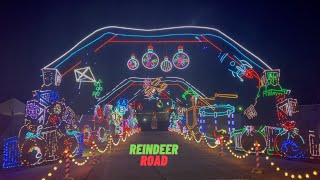 Reindeer Road Drive Thru Holiday Light Show 2021