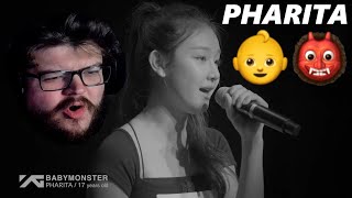 PHARITA = THAI VOCAL MONSTER?! BABYMONSTER - PHARITA Reaction (Live Performance) | YG NEXT MOVEMENT