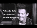 One Direction-Little things (Lyrics + Pictures)