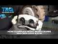 How to Replace Front Brake Caliper 2010-2015 Lexus RX350