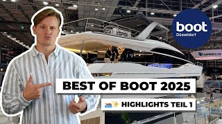 🔥 BOOT Düsseldorf 2025 Highlights! Die spannendsten Motorboote \u0026 Mega-Yachten 🚤