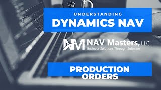 Dynamics NAV - Production Orders