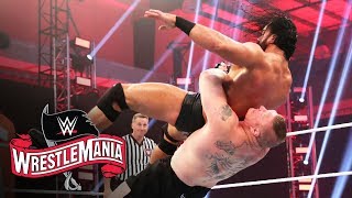Brock Lesnar and Drew McIntyre clash for WWE Title: WrestleMania 36 (WWE Network Exclusive)