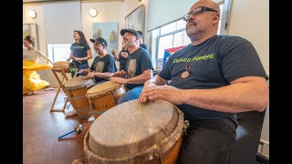 JB Sotomayor \u0026 Crystal E. Rivera – Puerto Rican bomba percussion