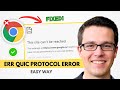Fix Chrome ERR QUIC PROTOCOL ERROR | 2026