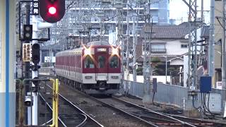 【終着駅到着】近鉄大阪線 1620系 高安行き各駅停車 高安駅