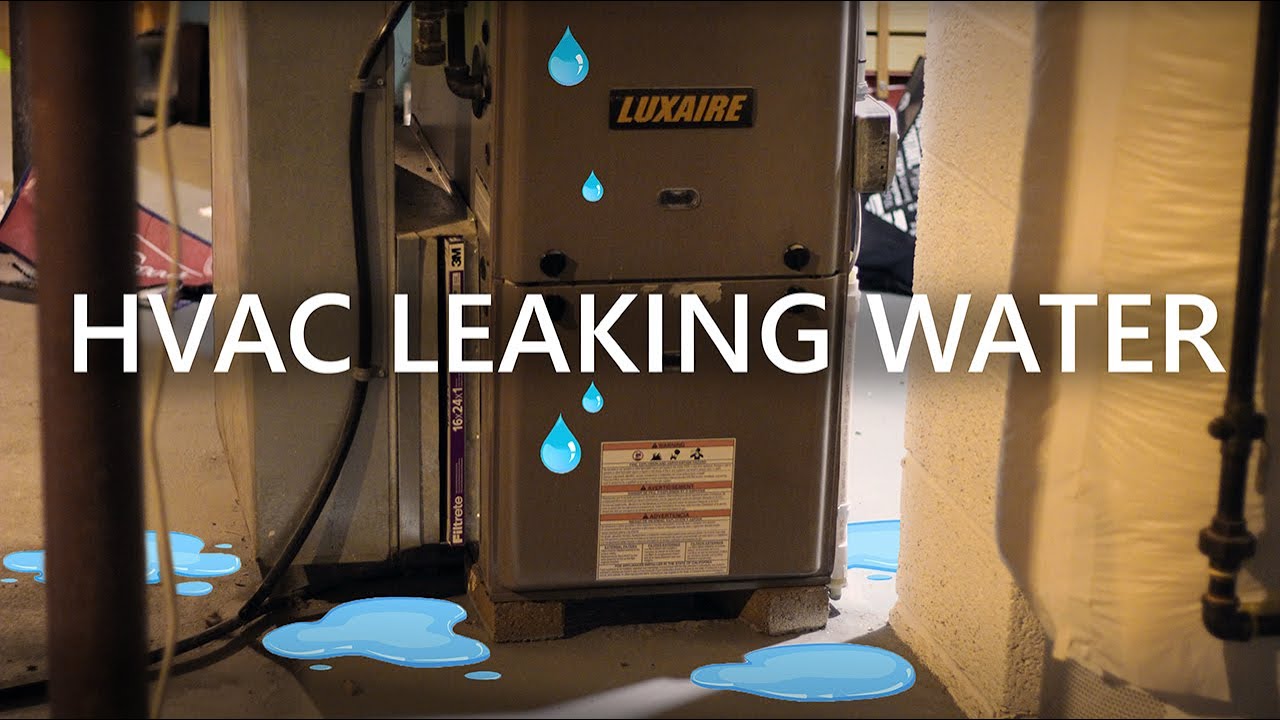 Why Is My HVAC Unit Leaking Water? | The Green Acre - YouTube