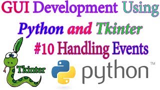 Handling Events in a Tkinter GUI - Python GUI using Tkinter In Hindi #10