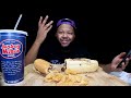 jersey mike s mukbang 먹방 eating show flavasbydamedash