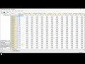 Data Import and preparation for Python scripting