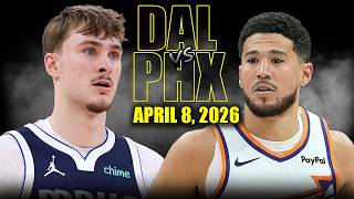 Dallas Mavericks vs Phoenix Suns Full Game Highlights – April 8, 2026 | NBA Season