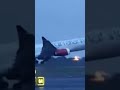 Virgin Atlantic surviving crash. #shorts #short #airport #youtubeshorts #youtube #viral #trending