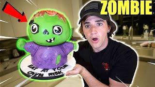 If you see this Zombie Cake, DO NOT eat it, Throw it Away FAST!! (It's a Trap)