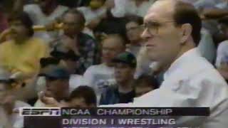 1995 NCAA D1 Wrestling Championship - 150 pounds: Marianetti, Illinois vs McIIravy, Iowa