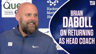 Brian Daboll on returning next season, thoughts on Giants' QB search | SNY